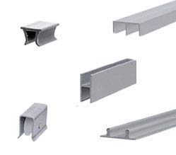 CRL Brushed Nickel 48-Inch Packaged Track Assembly - D603 Upper & D602 Lower Track with Nylon Wheels - Perfect for Sliding Glass Doors, Shower Enclosures & Closet Systems