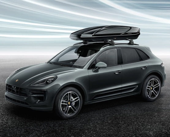 Porsche 520L Roof Box - Premium Cargo Carrier for SUVs & Cars - Perfect for Road Trips, Camping & Travel Accessories