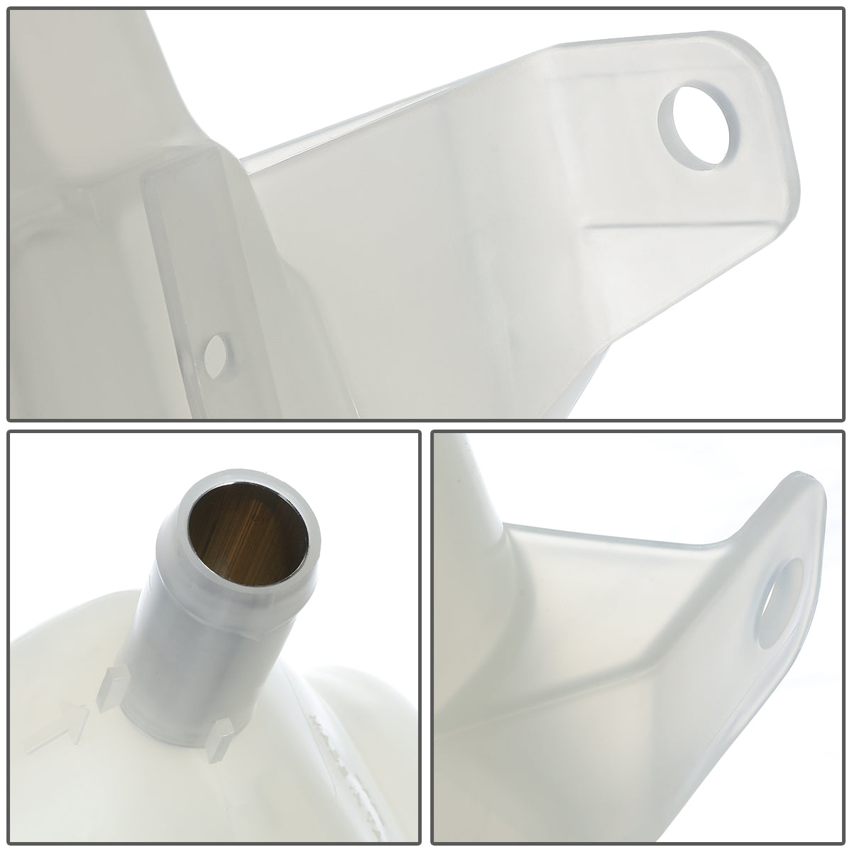 09-17 Ford Flex & Lincoln MKT 3.5L 3.7L Coolant Overflow Reservoir Tank with Cap - Replacement Coolant Expansion Tank for Engine Cooling System Maintenance