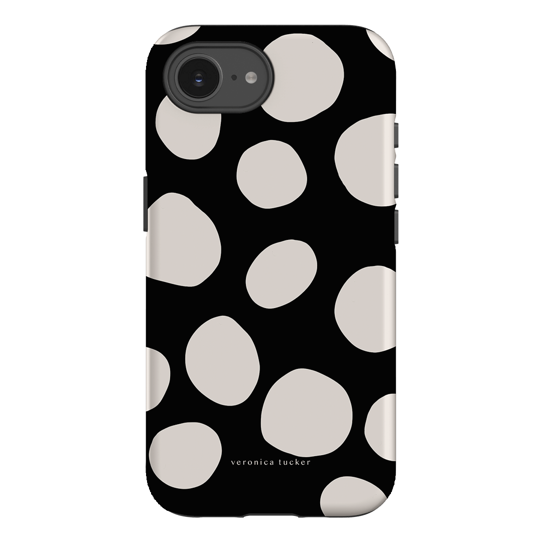 Premium Pebbles Noir Phone Case - Slim Protective Cover for iPhone & Samsung - Perfect for Everyday Use, Travel & Outdoor Activities