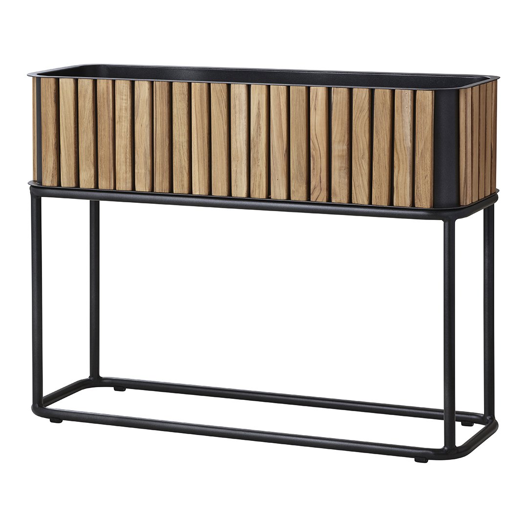 Cane Line Design Team Combine Planter - Modern Indoor/Outdoor Plant Pot for Home & Garden Decor - Perfect for Living Room, Patio, and Office Spaces