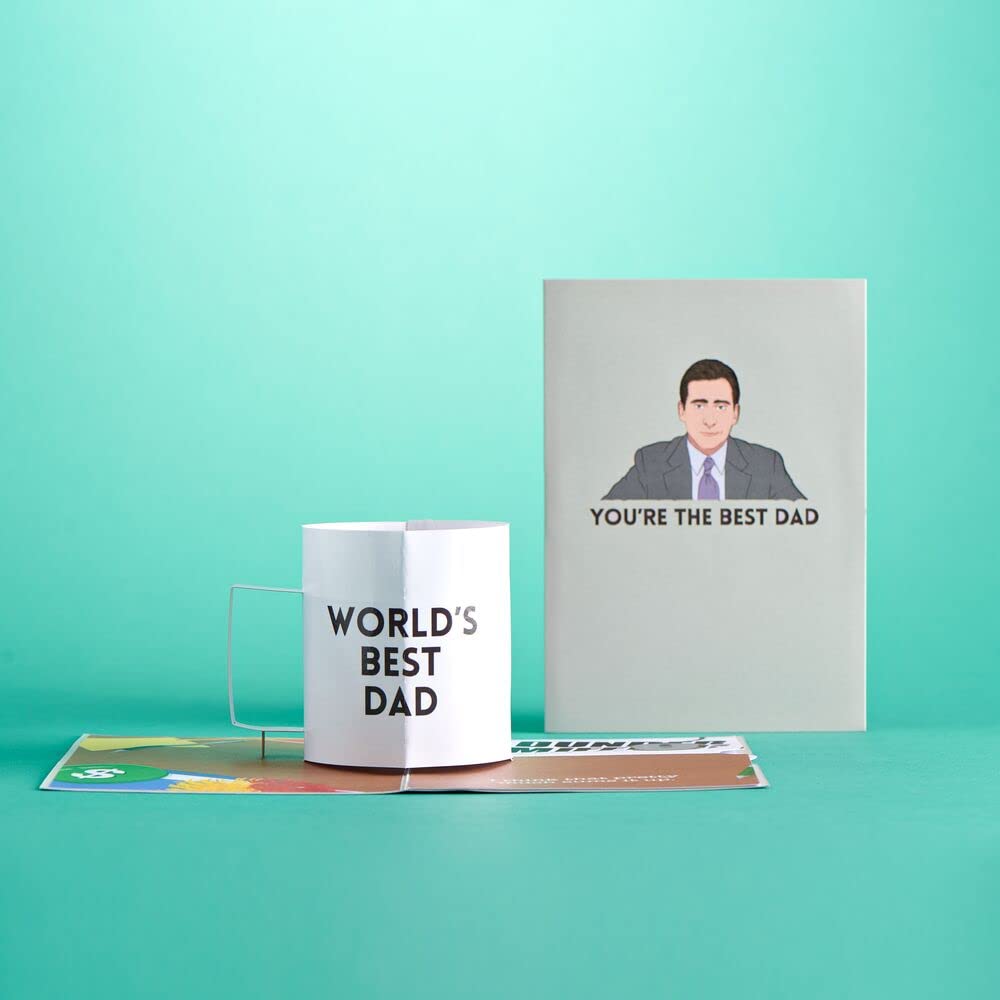 Lovepop 3D The Office Pop-Up Greeting Card - Happy Father's Day Card for Dad - World's Best Dad Gift - 5