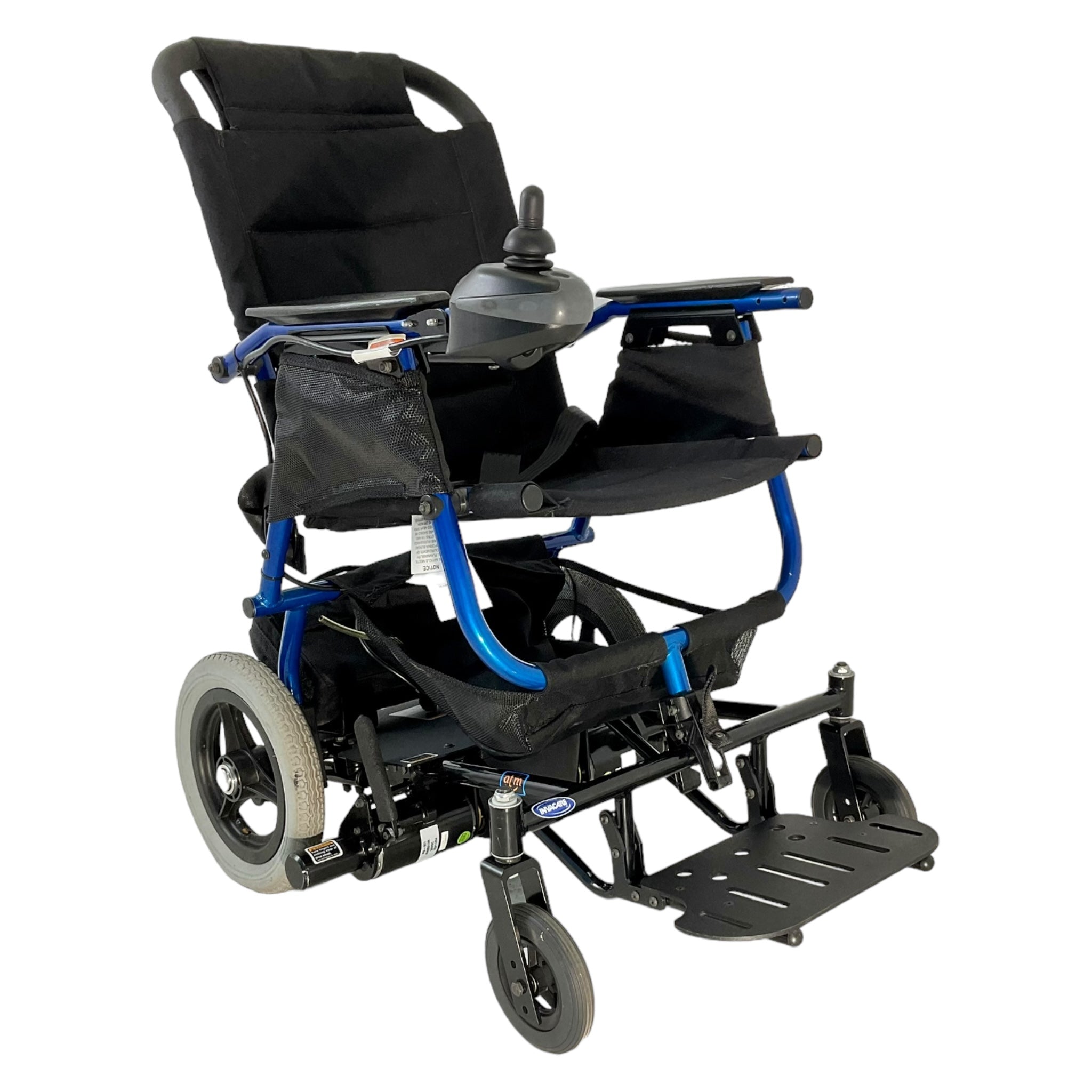 Invacare At'm Take Along Folding Power Wheelchair | 18 x 16 Inch Seat | Lightweight Portable Mobility Scooter for Seniors & Adults | Perfect for Travel, Shopping & Outdoor Activities