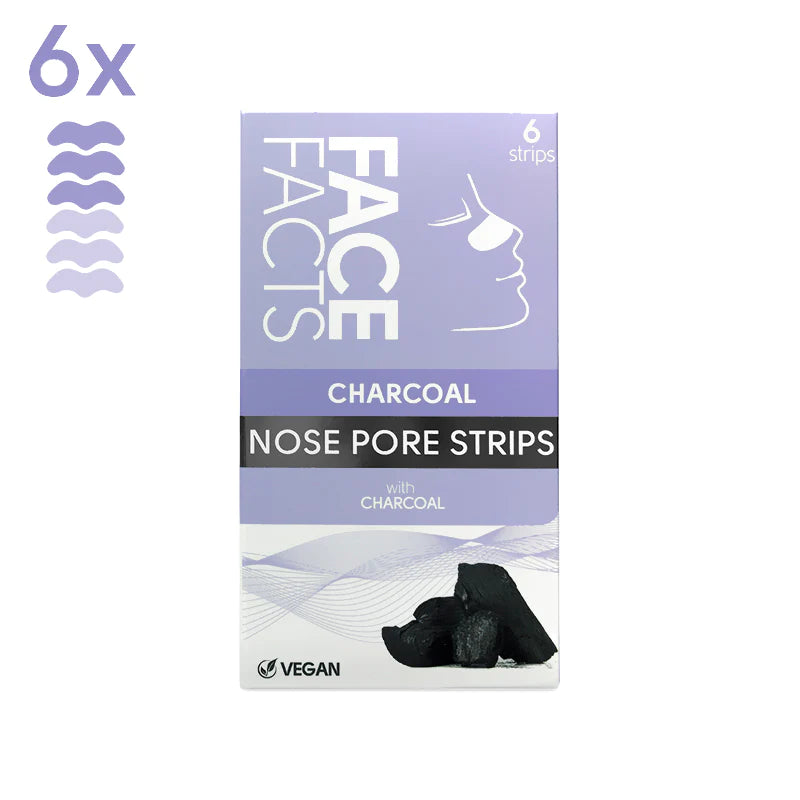 6x Blackhead Remover Nose Strips - Deep Cleansing Pore Strips for Men & Women - Perfect for Acne, Blackhead & Oil Control - Home Spa & Skincare Routine