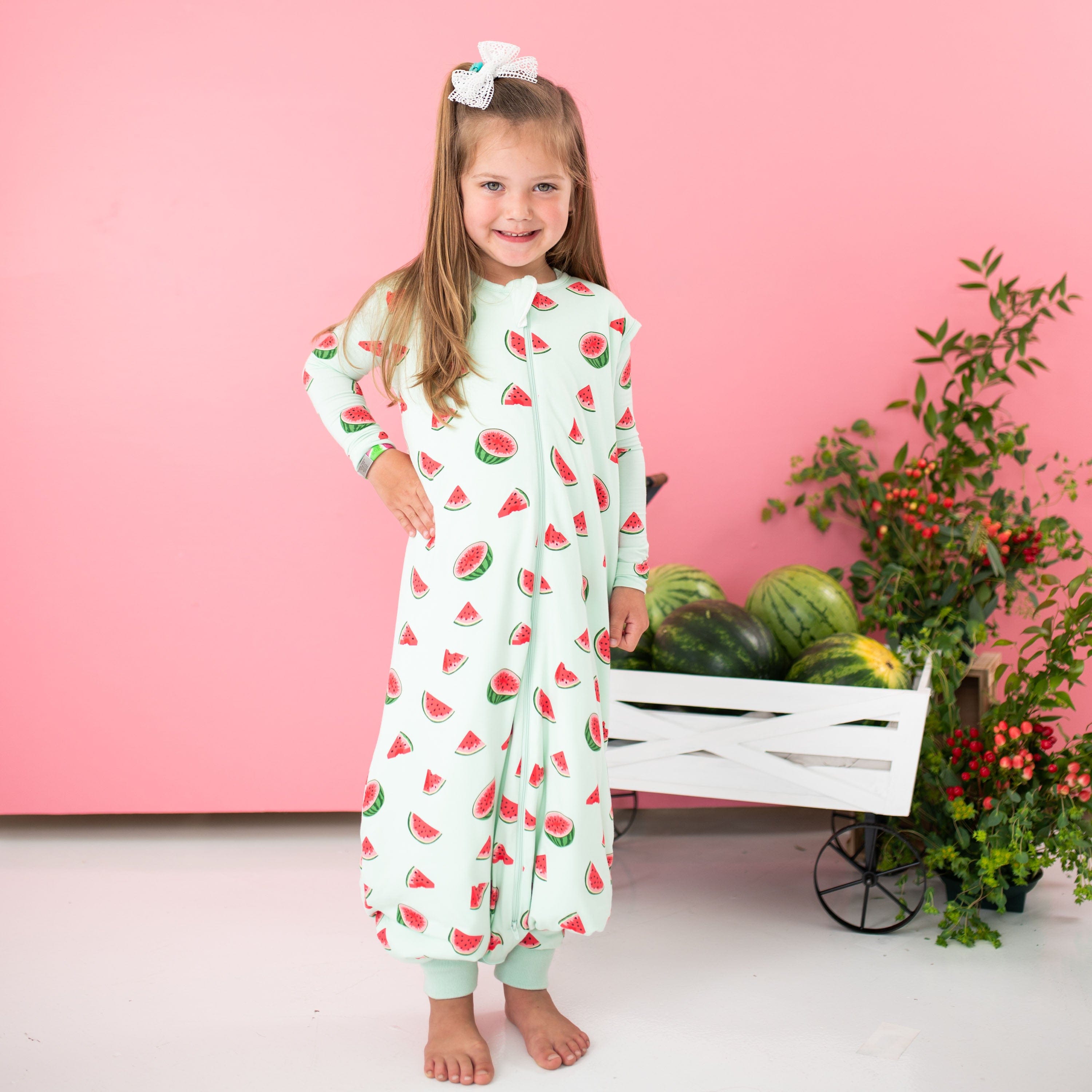 Watermelon Print Baby Sleep Sack - Soft & Breathable Infant Sleeping Bag for Newborns & Toddlers - Perfect for Nursery, Daycare & Travel