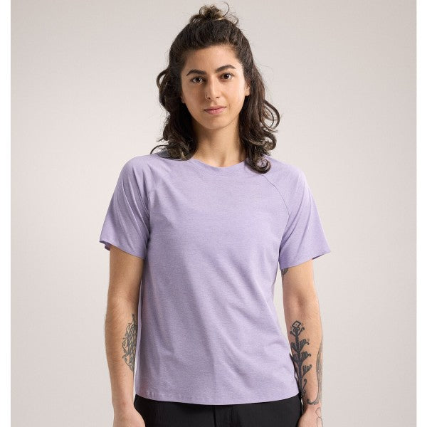 Arc'teryx Silene Crew Short Sleeve Shirt for Women - Lightweight Hiking & Outdoor Activewear - Perfect for Trail Running, Camping & Summer Adventures