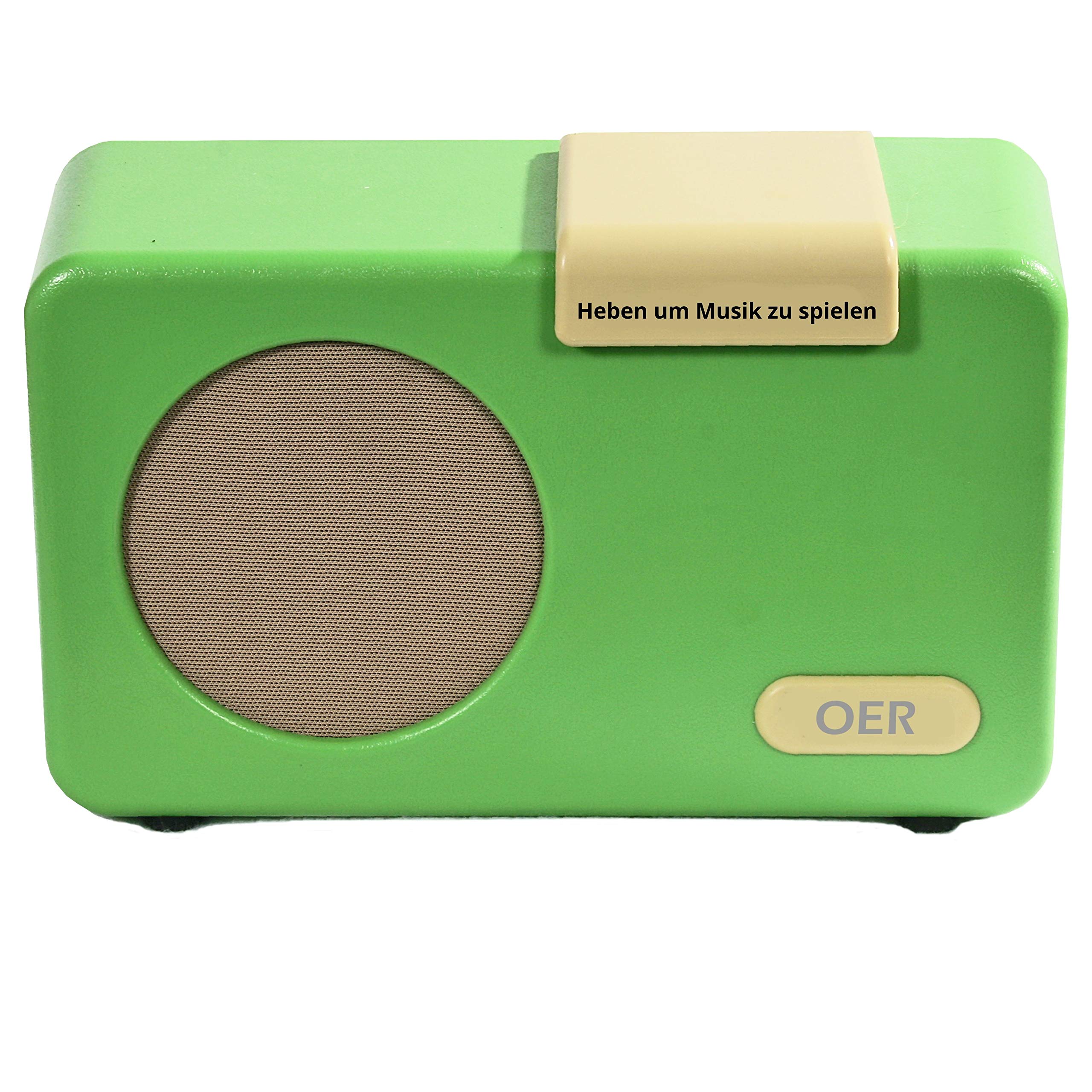 OER Easy-to-Use Music Player for Dementia & Alzheimer Patients - Senior-Friendly Radio with Simple Controls, Dementia Aid & Thoughtful Gift for Elderly Care (Perfect for Nursing Homes, Memory Care & Home Use)