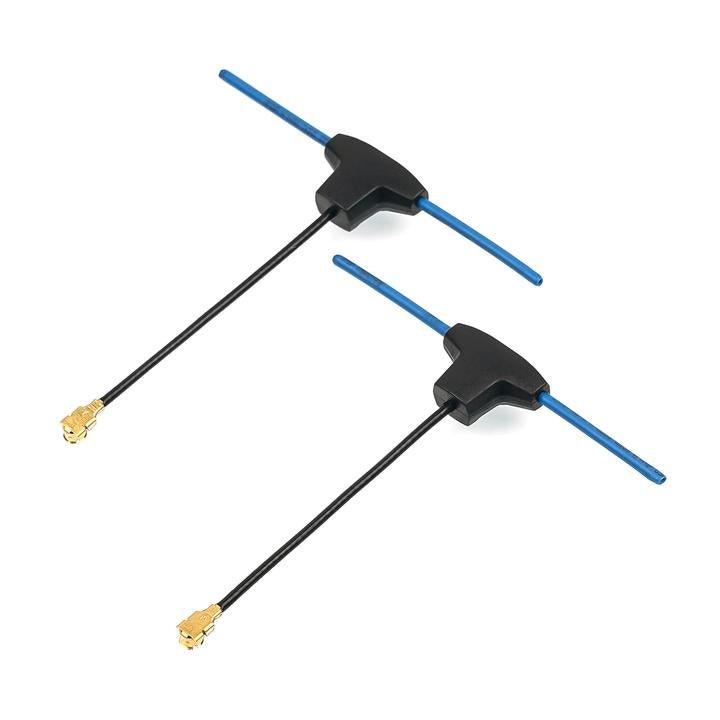 BETAFPV 915MHz Dipole T Antenna (2 Pack) - Long Range FPV Drone Antenna for RC Quadcopters - Choose Your Length (50mm/100mm/150mm) - Perfect for FPV Racing, Long Range Exploration, and HD Video Transmission