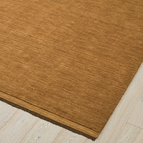 Premium NZ Wool Weave Silvio Floor Rug in Dijon - 200cm x 300cm (6.6ft x 9.8ft) Handmade Area Rug for Living Room, Bedroom & Home Decor