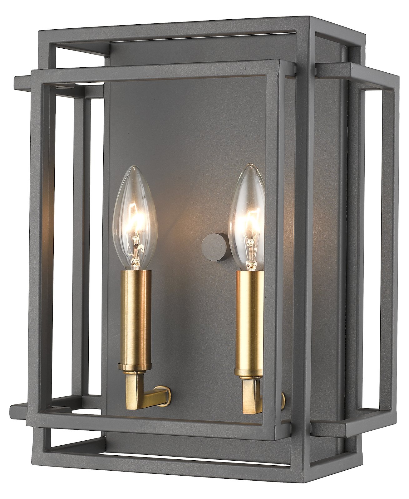 2 Light Wall Sconce - Modern Plug-in Wall Lamp with Adjustable Arms, Perfect for Bedroom, Living Room & Hallway Lighting Decor