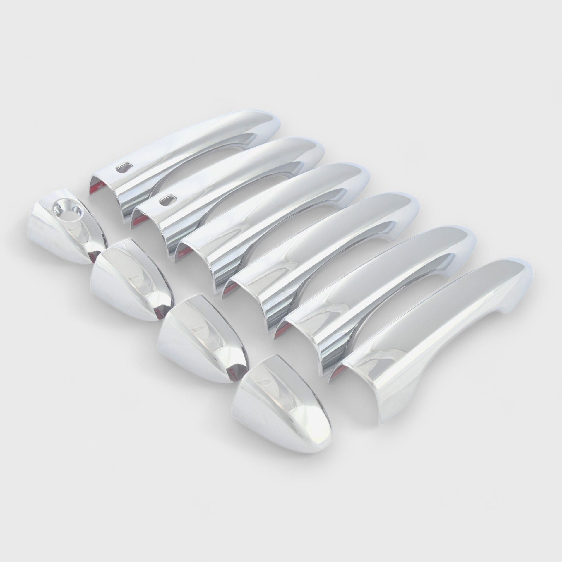 Chrome Door Handle Cover with or without Smart Key - DH318 | Secure & Stylish Upgrade for Home, Office & Commercial Doors