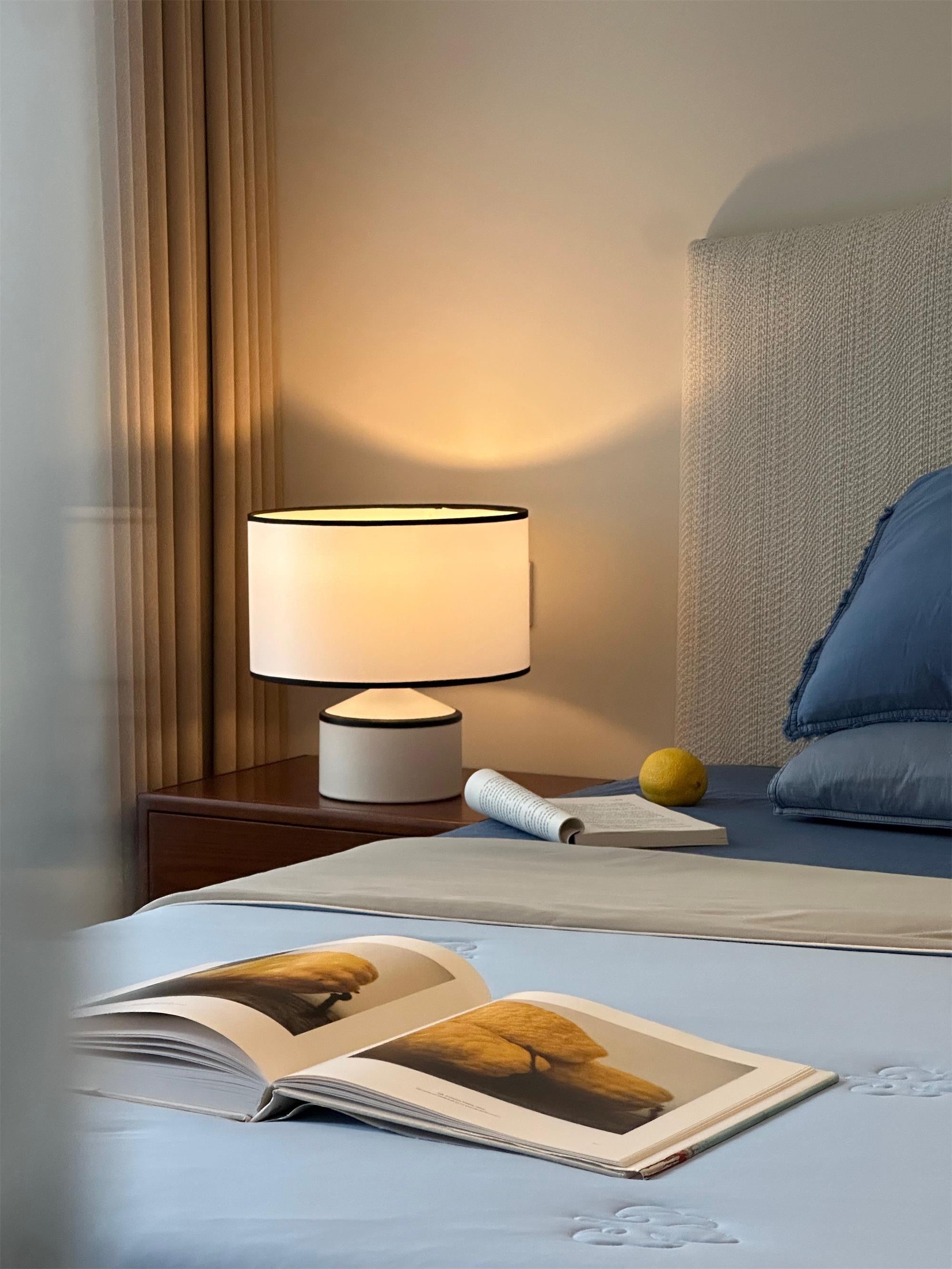 Modern Cyls Table Lamp - Adjustable LED Desk Light with USB Port for Home Office, Bedroom & Study - Perfect for Reading, Working & Nightstand Lighting