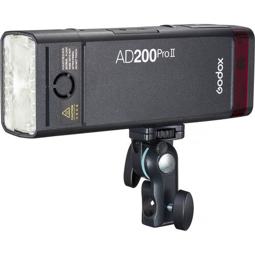 Godox AD200Pro II TTL Pocket Flash - 200Ws Portable Strobe Light with HSS & Wireless Control for Outdoor Photography, Studio Lighting, and On-Location Shoots