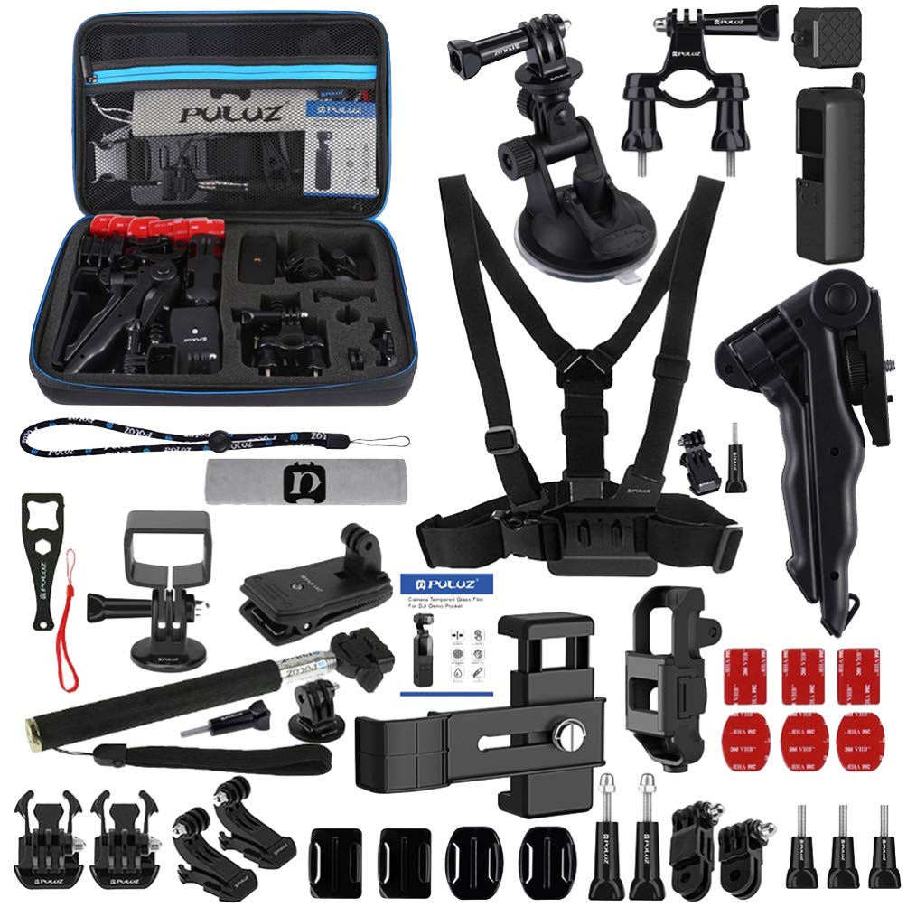 Uonlytech 43-in-1 Camcorder Video Camera Kit with Selfie Stick, Camera Harness & Photography Accessories - Perfect for Vlogging, Travel, Sports & Outdoor Adventures