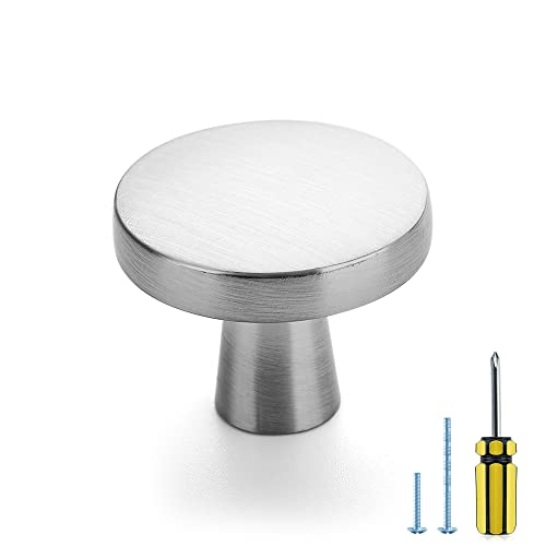 Brushed Nickel Knobs