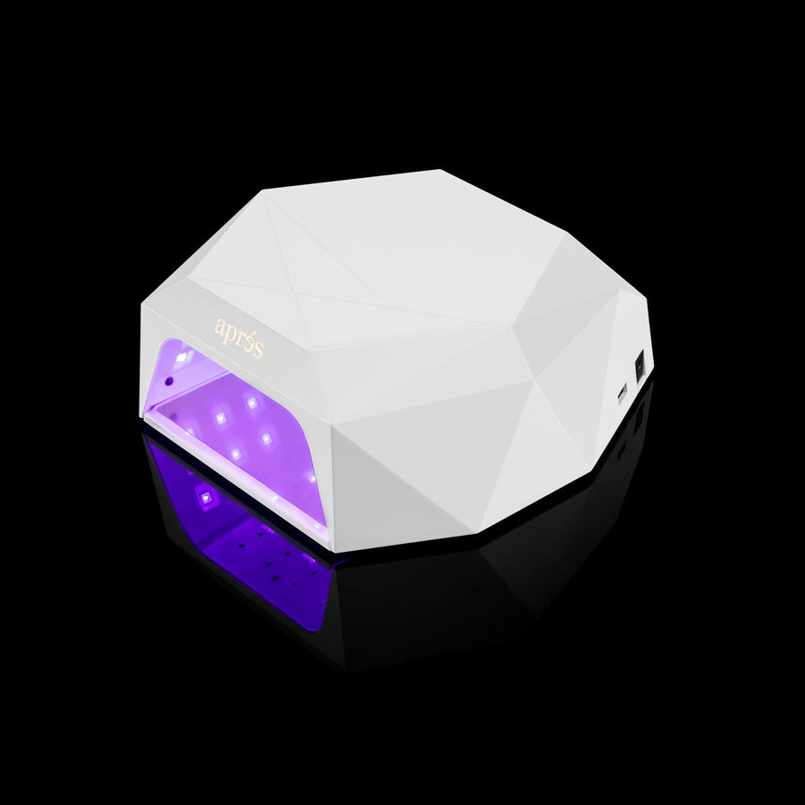 Apres Beta LED Nail Lamp for Gel Polish - Professional 48W UV/LED Nail Dryer with Timer - Perfect for Home & Salon Manicures, Pedicures & Nail Art