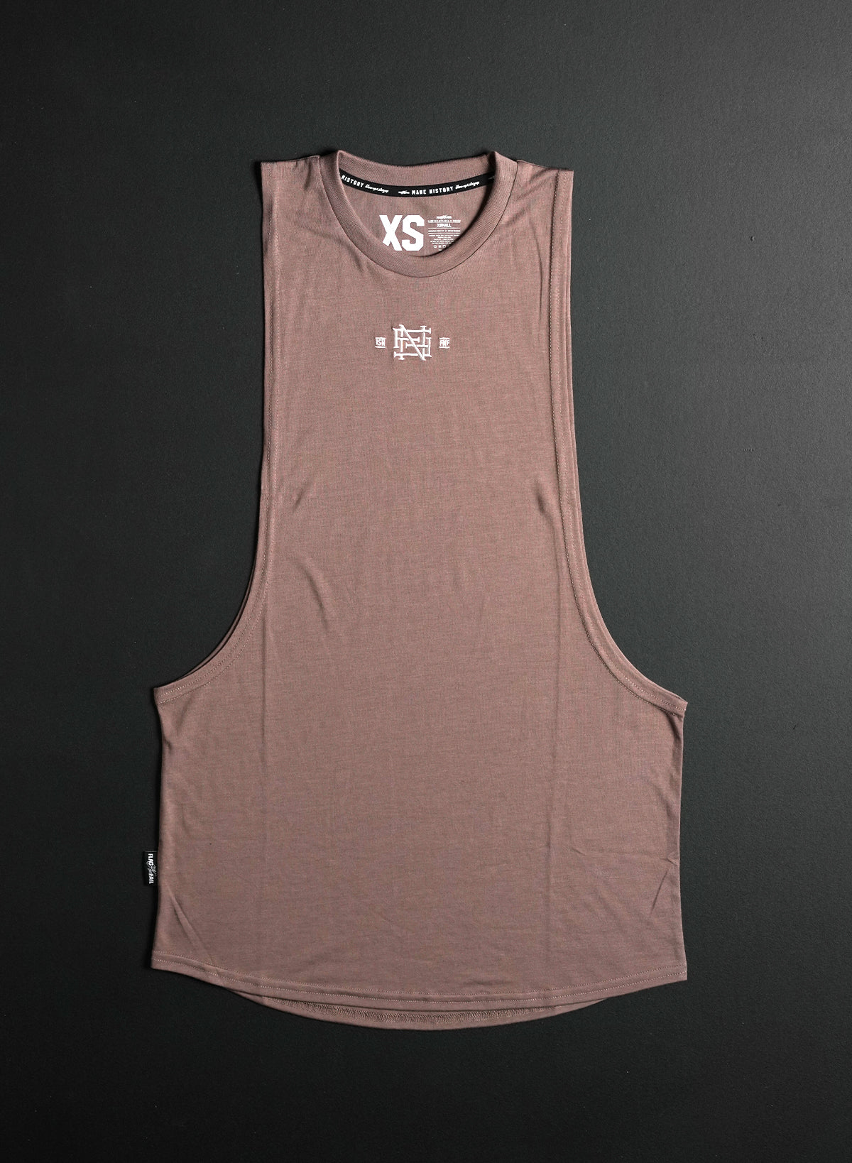 EMB BRO TANK TOP - Soft Cotton Muscle Tee for Men - Earth Tone Casual Shirt - Gym, Workout & Everyday Wear
