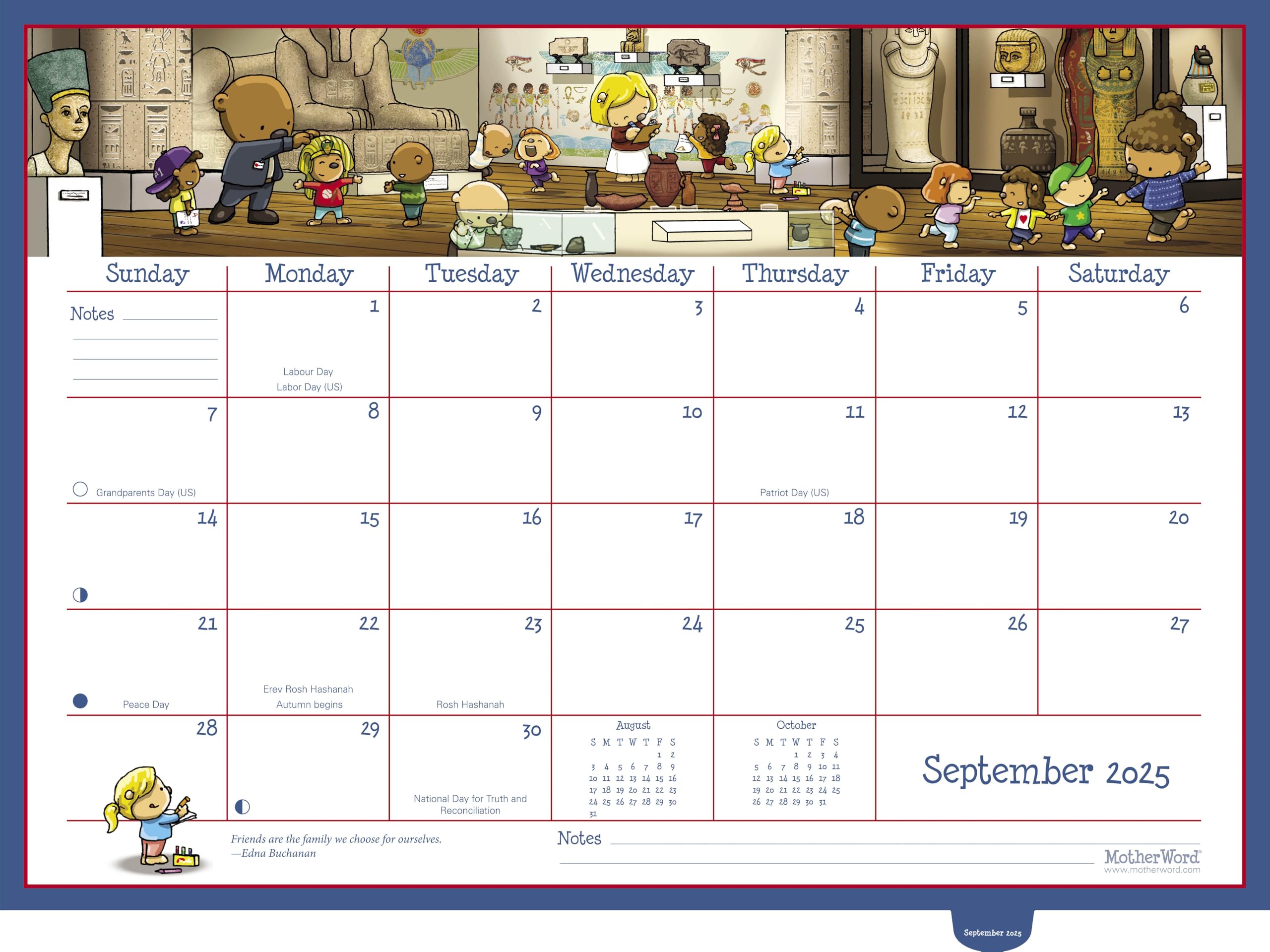2025 Deluxe Family Calendar & Chore Chart Planner - 16 Month Wall Organizer (September 2024-December 2025) - English Version - 18