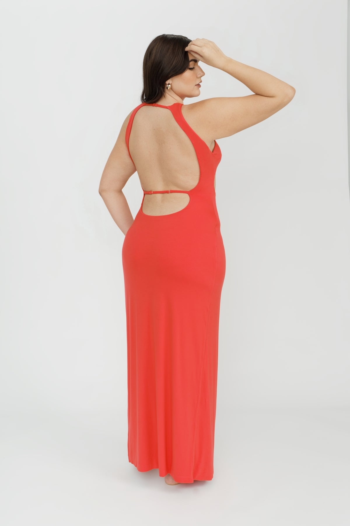 Mango Capri Maxi Dress for Women - Flowy Summer Beach Dress, Boho Chic Long Dress for Vacation, Party, and Casual Wear