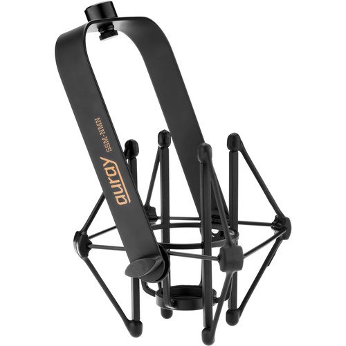 Auray SSM-NNM Shock Mount for Neumann Microphones - Professional Studio Mic Suspension for Clear Audio Recording - Perfect for Podcasting, Voiceovers & Music Production