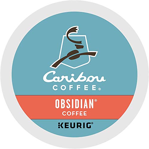 Premium Caribou Obsidian Dark Roast Coffee K-Cups for Keurig - 108 Count (12 Boxes of 9) - Bold & Smooth Flavor - Perfect for Home, Office or Gifting