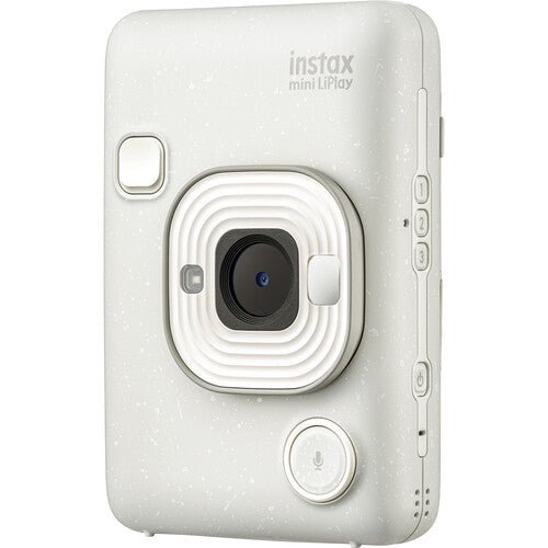 FUJIFILM INSTAX MINI Liplay Hybrid Instant Camera - Digital & Instant Print in Misty White | Perfect for Travel, Parties & DIY Scrapbooking