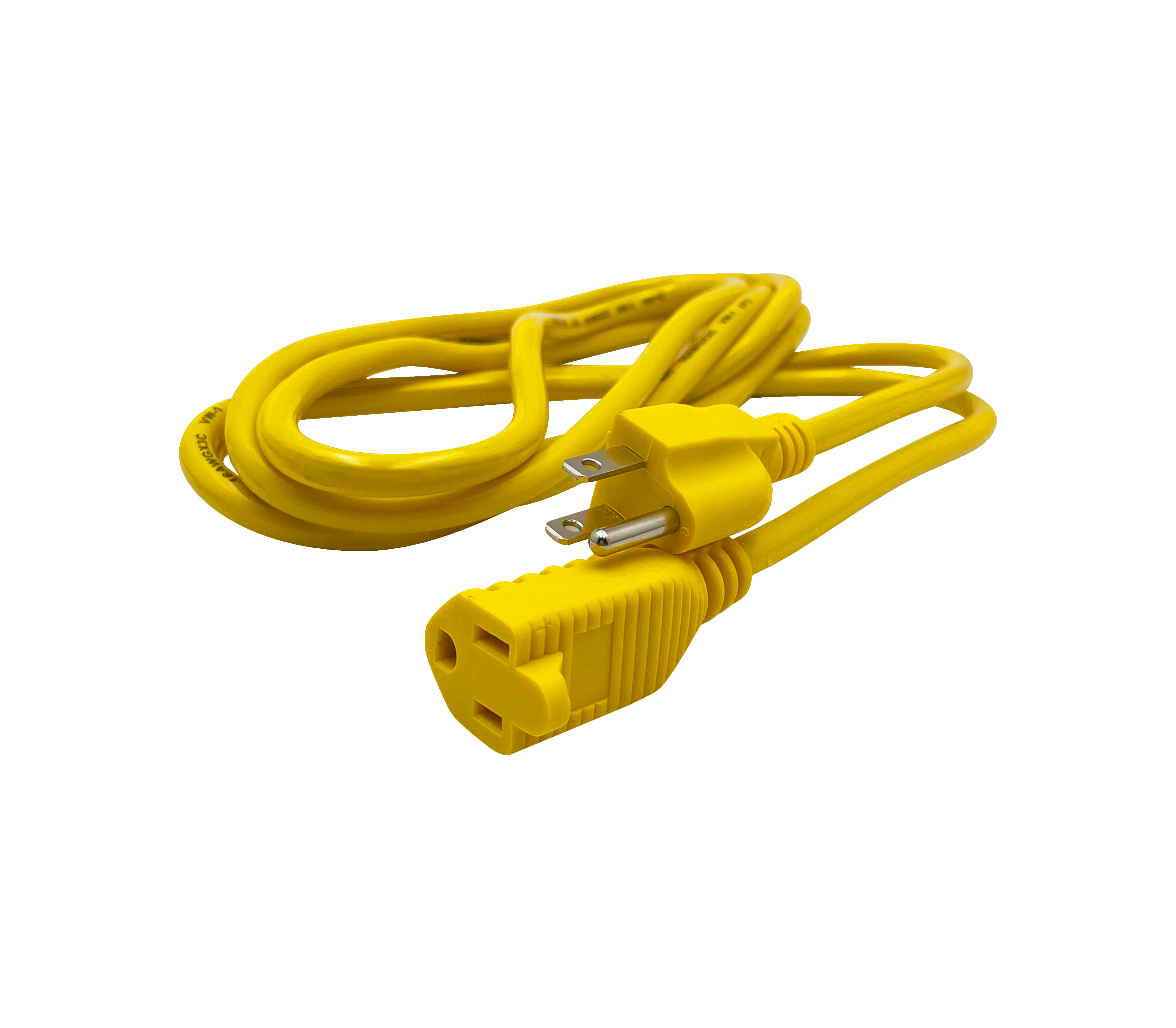 Industrial Extension Cable 6 Meters Yellow - Heavy Duty Power Cord for Workshops, Construction Sites & Outdoor Use - Lumistar