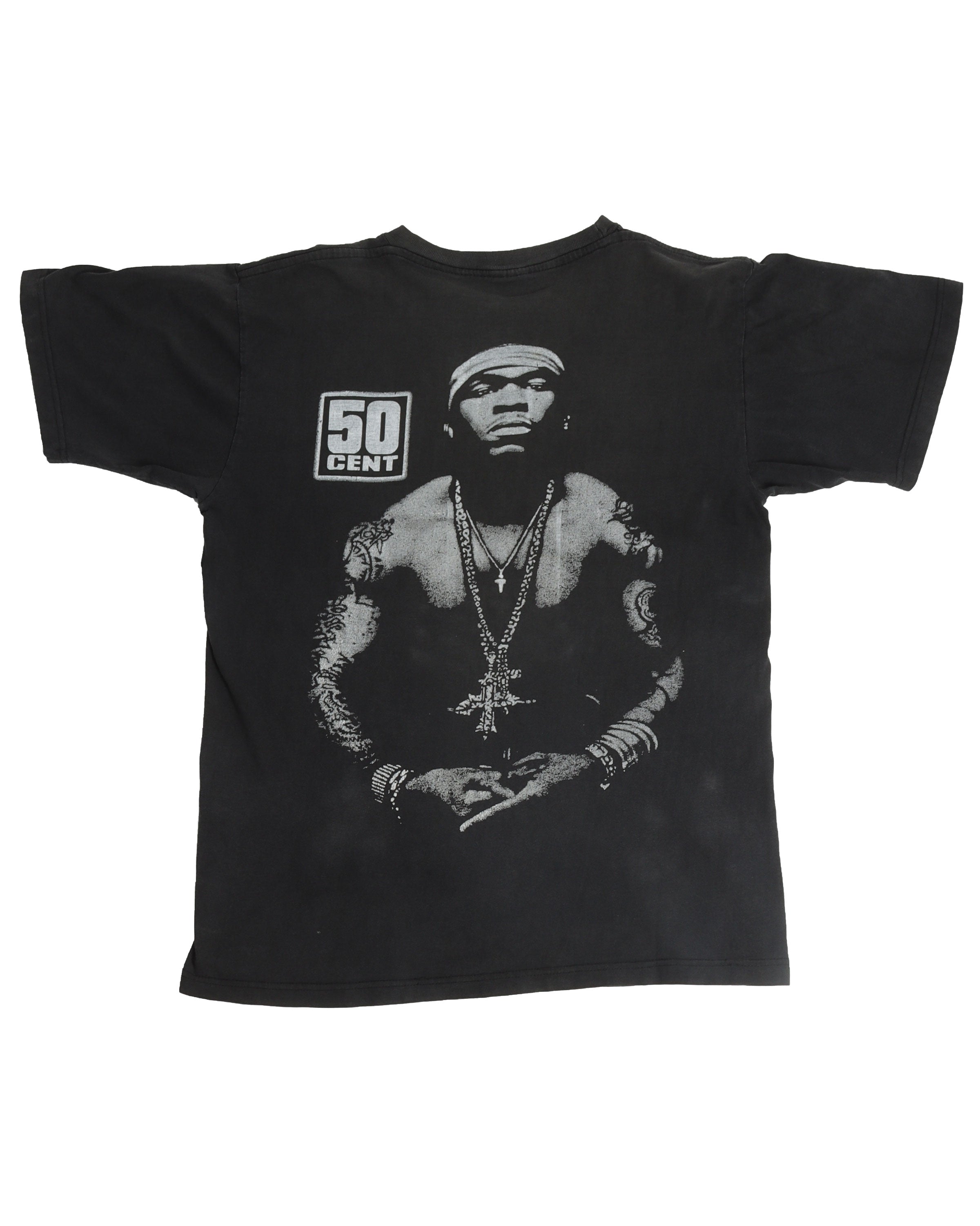 Vintage 50 Cent Rap Music T-Shirt - Classic Hip Hop Graphic Tee for Men & Women - Perfect for Concerts, Streetwear & 90s Retro Fashion