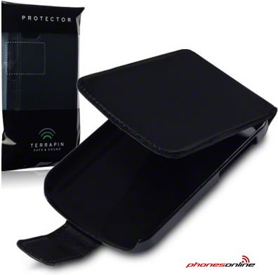 Blackberry Q10 Flip Case - Premium Leather Protective Cover with Magnetic Closure for Blackberry Q10 Smartphone - Perfect for Business, Travel & Daily Use