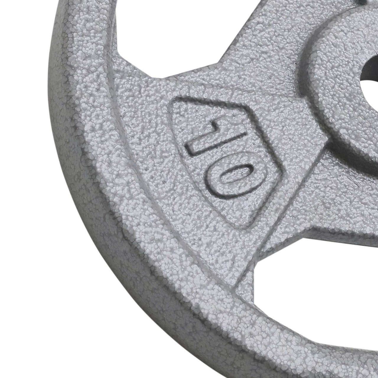 10lb Standard Size Grip Plate B5G 5510 - Durable Weight Plates for Home Gym, Strength Training & CrossFit Workouts