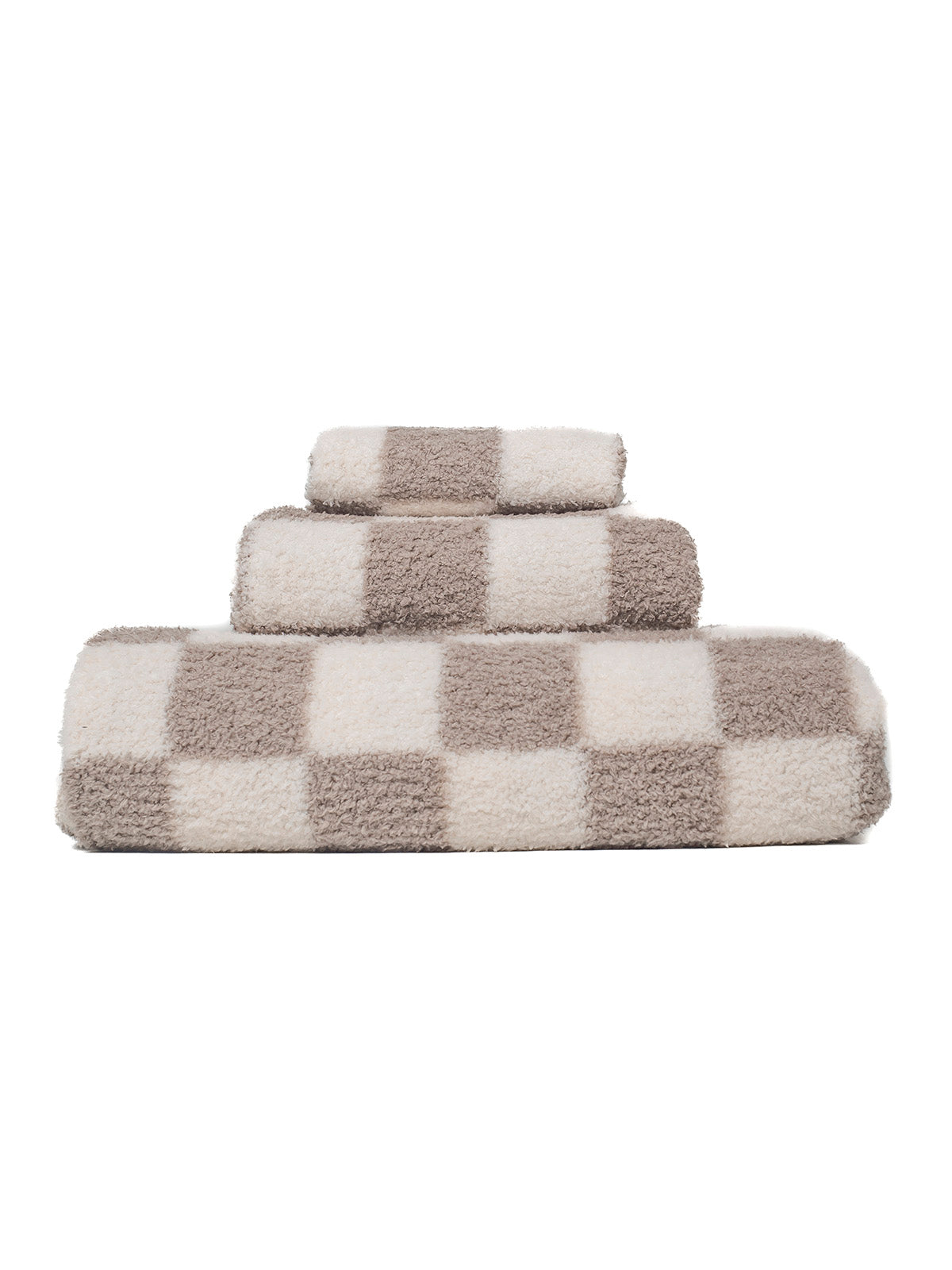 Soft Fluffy Plush Blanket with Mushroom Check Pattern - Cozy Warm Throw for Bed, Couch & Outdoor Use