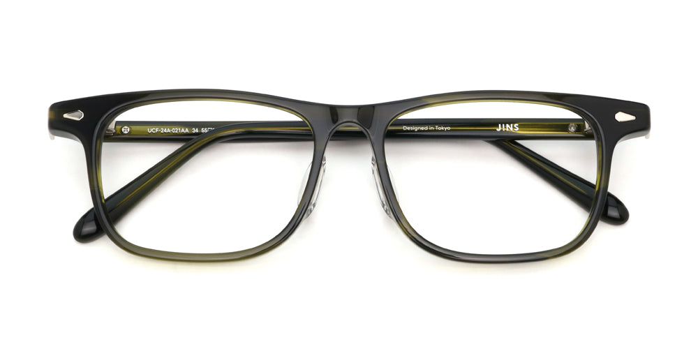 Classic Acetate 021 34 Eyeglasses - Lightweight & Stylish Frames for Men & Women - Perfect for Reading, Working & Everyday Wear