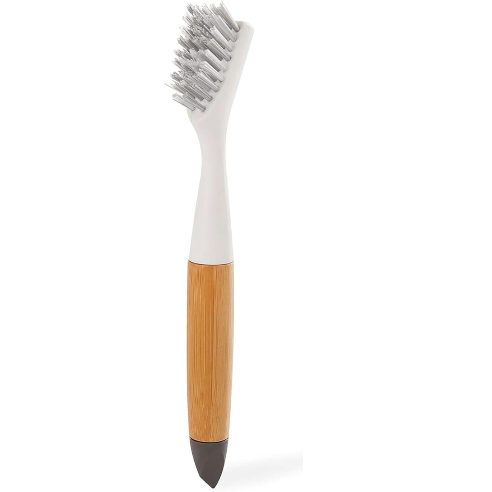 Full Circle Micro Manager Home & Kitchen Detail Cleaning Brush - White | Perfect for Scrubbing Tiles, Grout, Appliances & Hard-to-Reach Areas