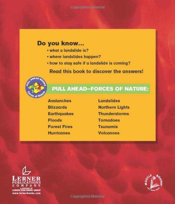Landslides: Forces of Nature - Educational Pull Ahead Book for Kids | Learn About Natural Disasters & Earth Science | Perfect for Classroom & Homeschooling