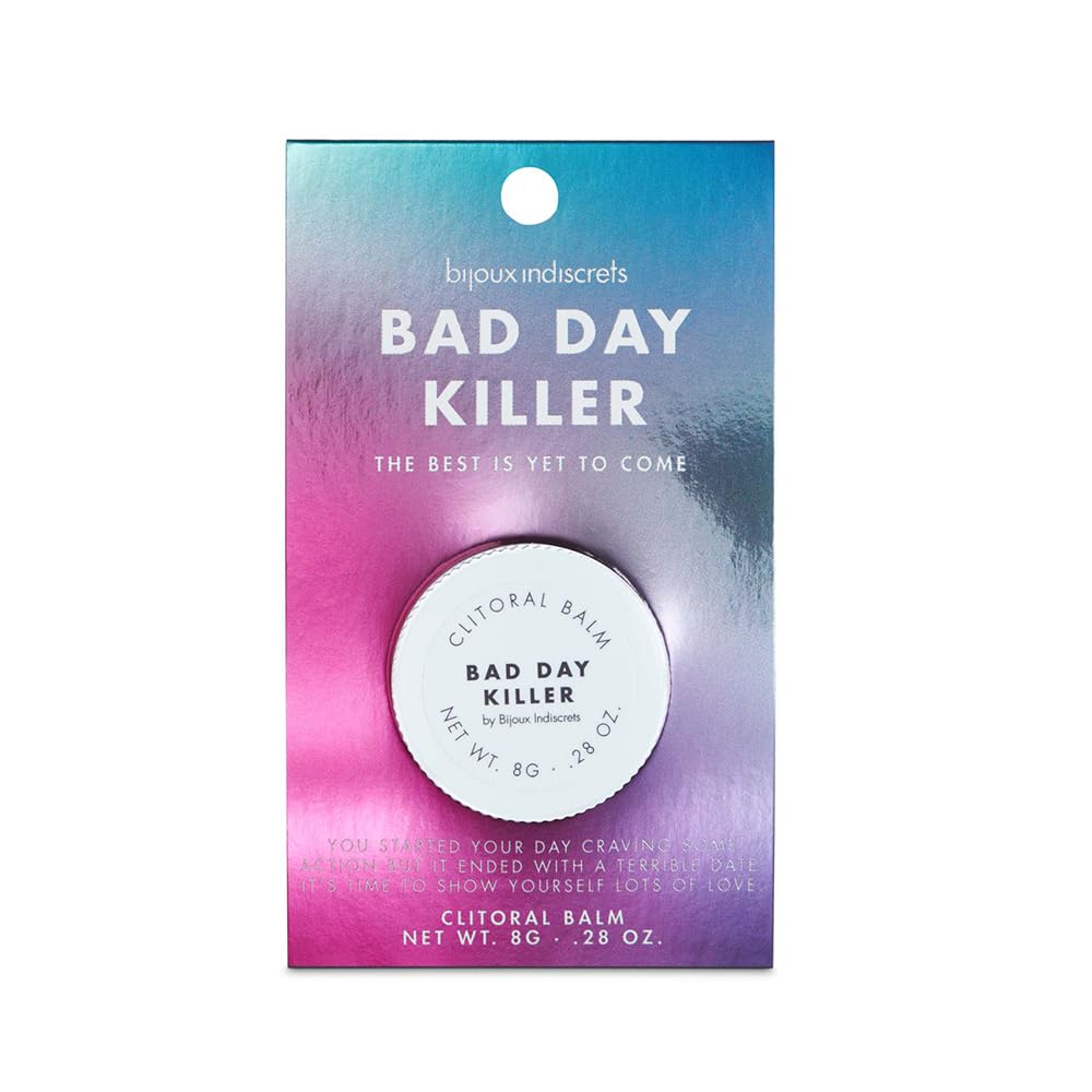 Bad Day Killer Clitoral Stimulating Balm for Women - Enhanced Arousal & Intense Orgasms - Compatible with All Adult Toys - Premium Female Sexual Stimulant - Perfect for Solo Play & Couples Intimacy