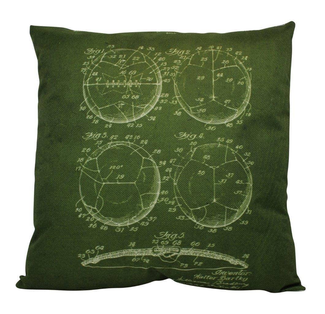 Premium Green Soccer Ball - Perfect Gift for Soccer Moms, Dads & Coaches - Soft Soccer Fabric Throw Pillow for Girls - Great for Game Day Decor, Team Gifts & Home Decor