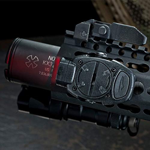 Princeton Tec Switch Rail 10 Lumen Tactical Weapon Light - IR & White LED Combo for Hunting, Camping & Outdoor Adventures | Tan Color