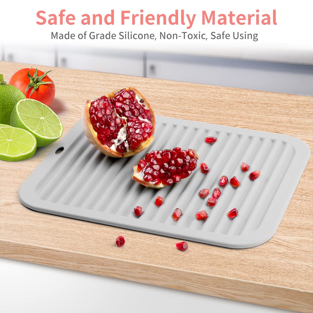 **Heat Resistant Silicone Mat for Hair Styling Tools - Large Hot Tools Straightener Mat for Curling Iron, Flat Iron & Vanity Countertop - Black (Perfect for Home Salon & Professional Use)**