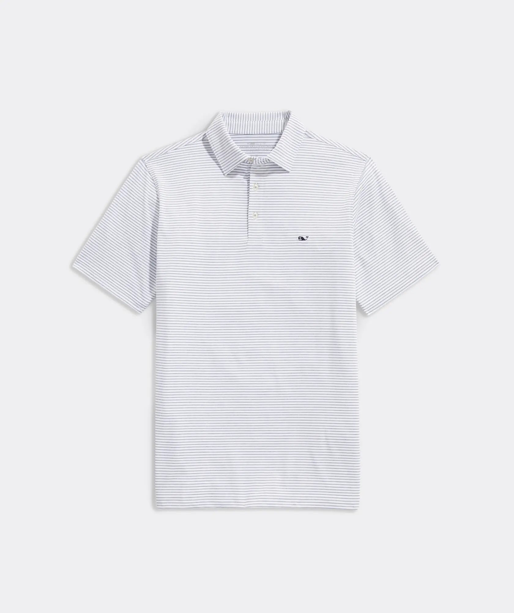 Bradley Men's Stripe Sankaty Polo Shirt - Classic Casual Cotton Knit Top for Golf, Business & Everyday Wear
