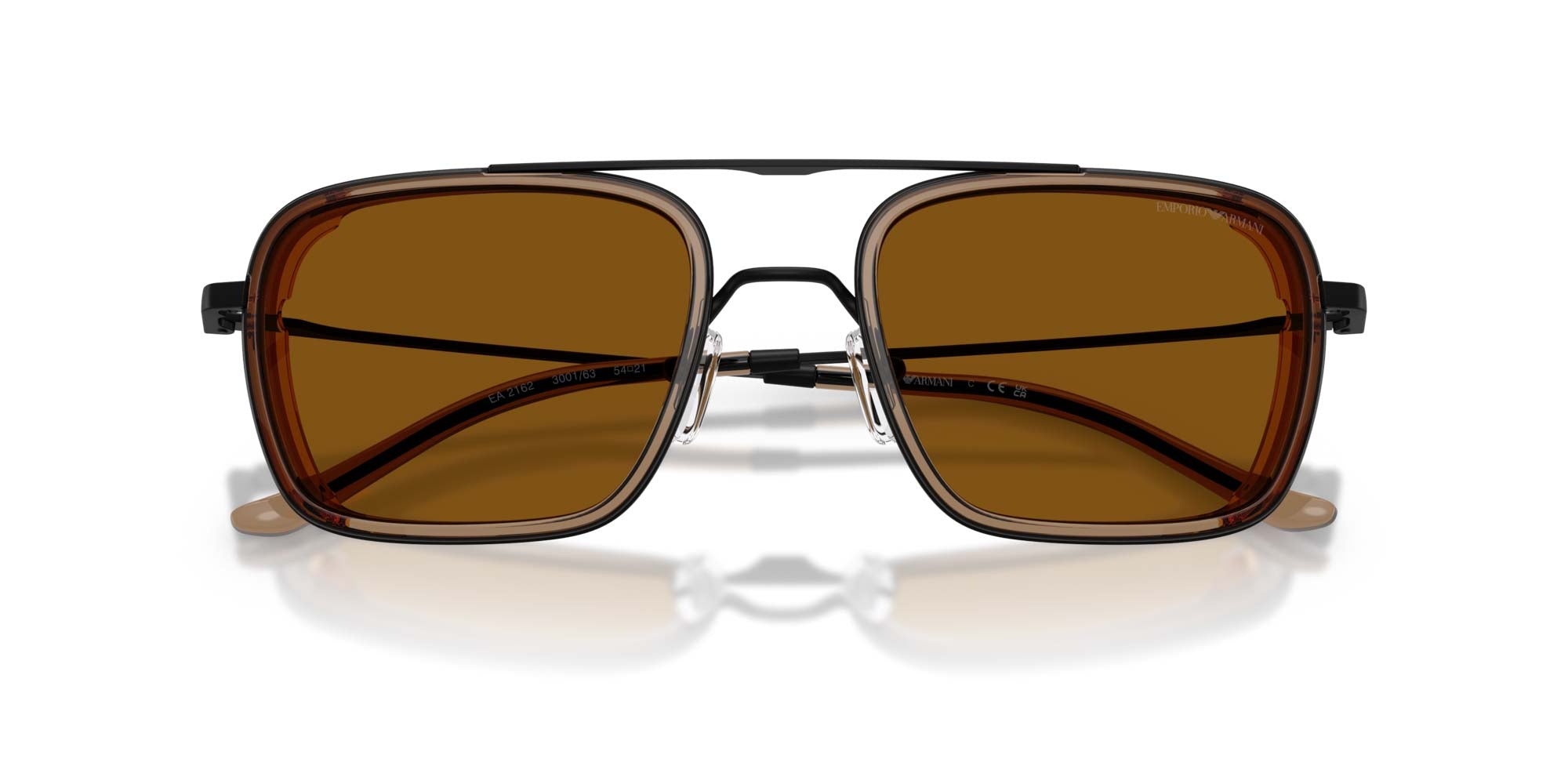 Emporio Armani EA2162 Sunglasses - Polarized UV Protection Aviator Style for Men & Women | Perfect for Driving, Travel & Outdoor Activities