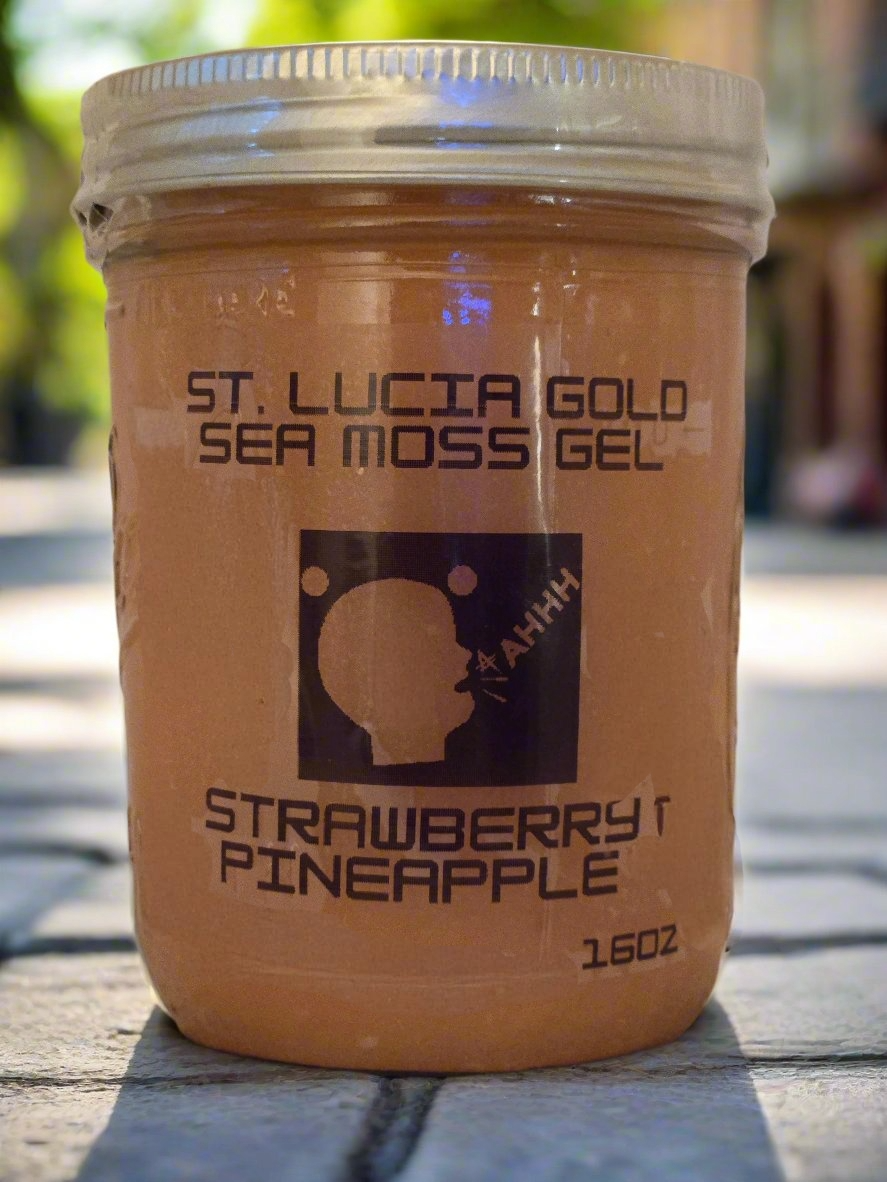 ST. LUCIA GOLD SEAMOSS GEL 16oz & 45oz (No Soursop) - Organic Seaweed Supplement for Immune Support, Digestion & Skin Health - Perfect for Smoothies, Juices & Wellness Routines