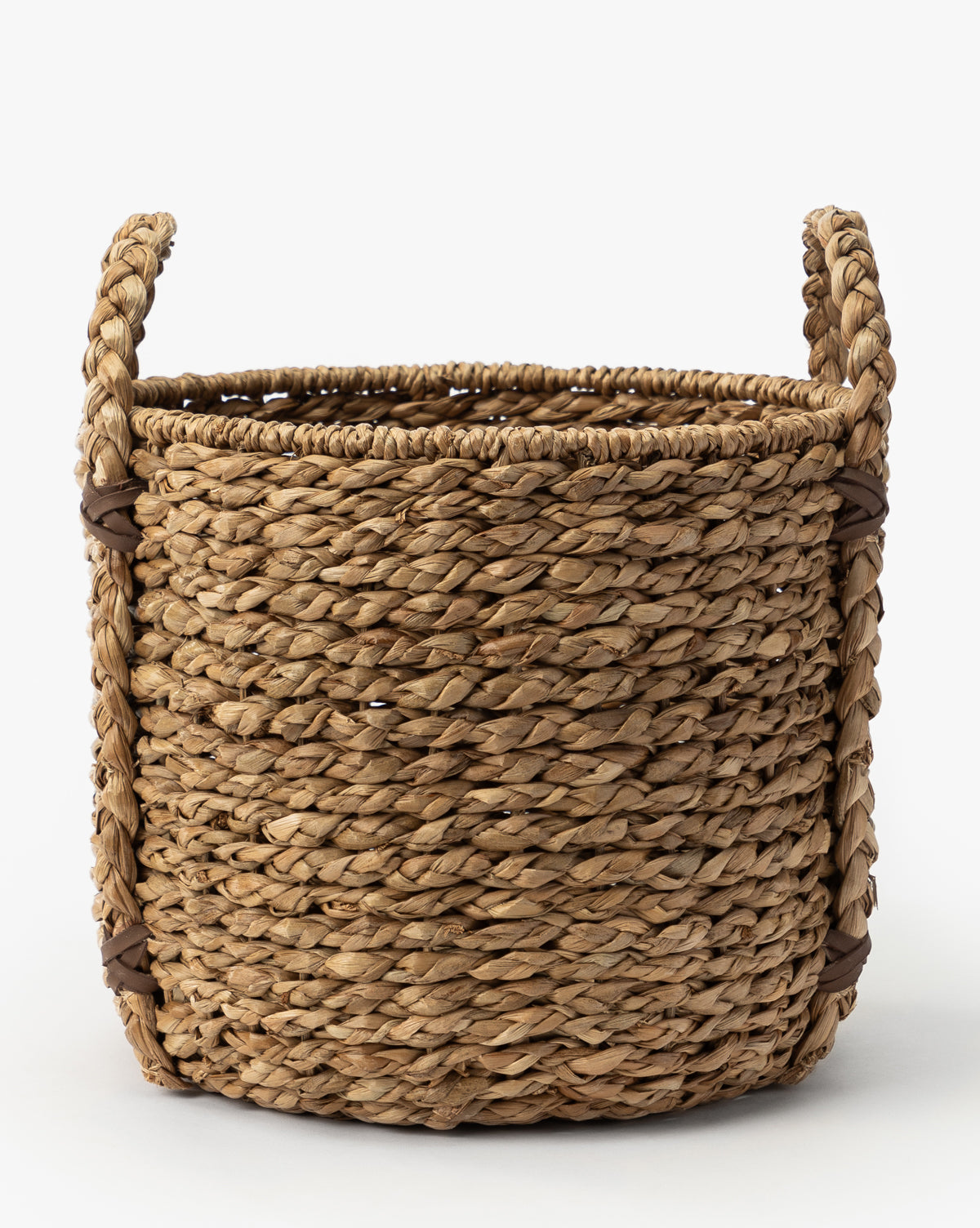 Salter Woven Basket - Natural Rattan Storage Basket for Home Organization | Perfect for Laundry, Toys, Blankets & Closet Storage