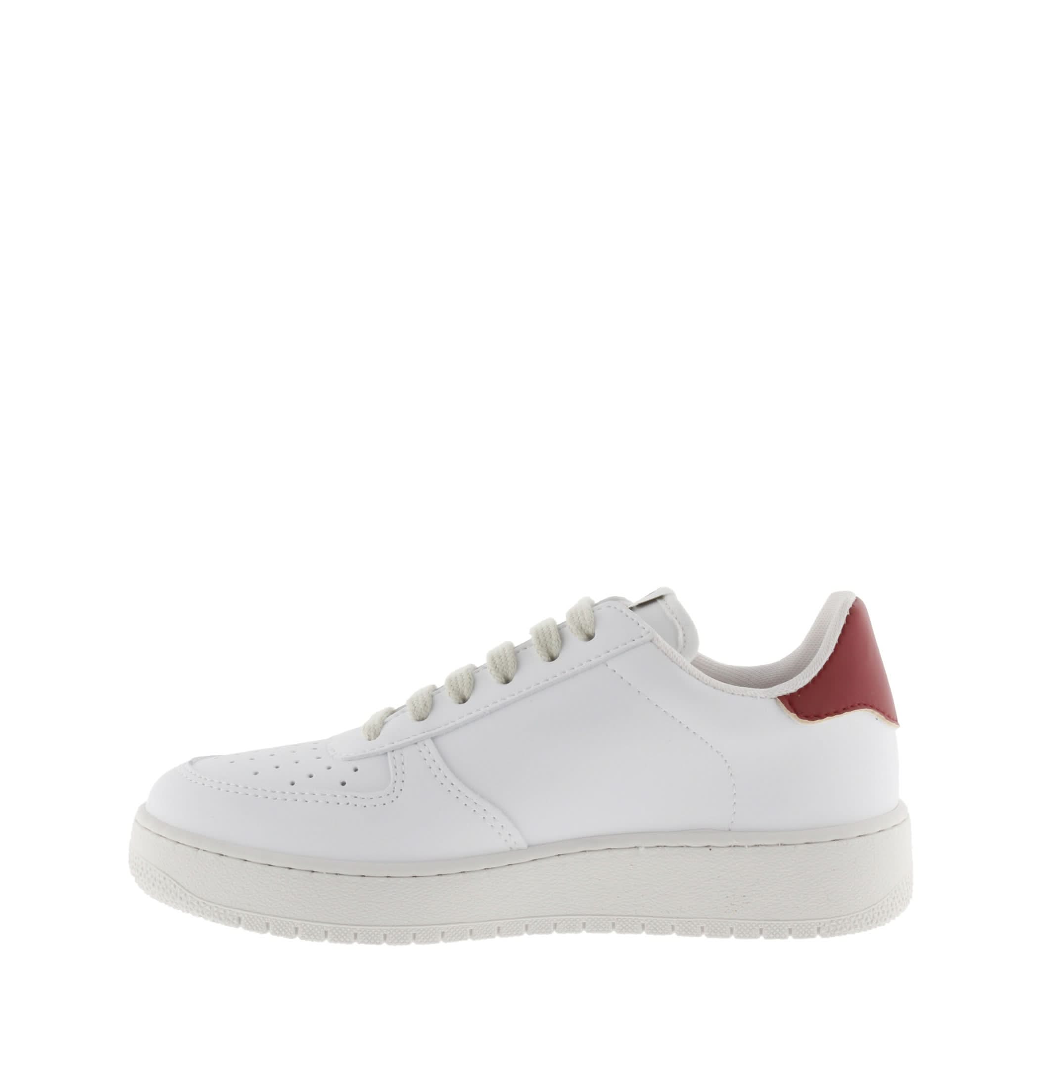 Stylish Women's Madrid Contrast Faux Leather Sneakers - Comfortable Casual Shoes for Walking, Travel & Everyday Wear
