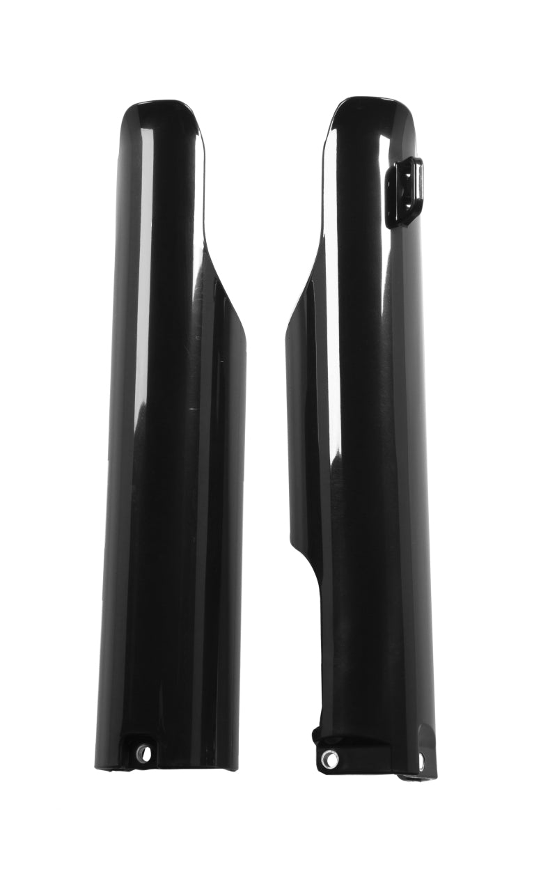 Acerbis Lower Fork Cover Set for 2005-2007 Yamaha YZ/YZF - Black | Dirt Bike Fork Protectors for Off-Road & Motocross Riding