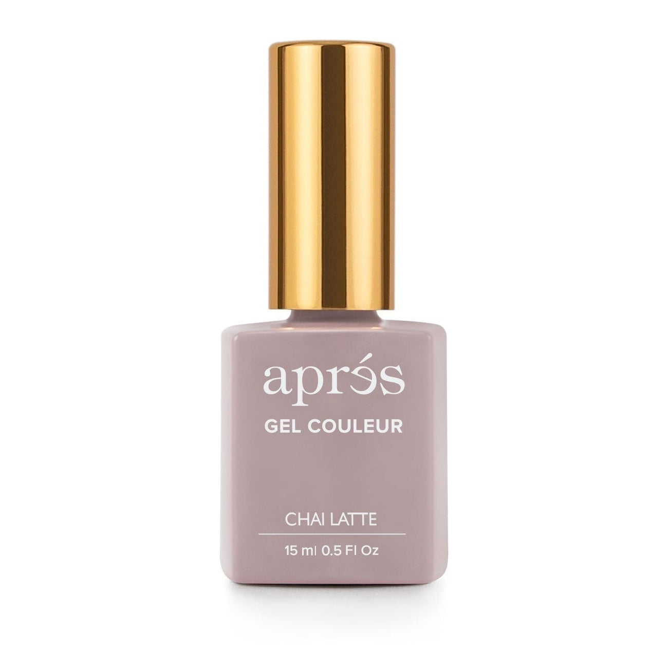 Apres Gel Polish - Chai Latte Nail Color - Long-Lasting Gel Nail Polish for Salon & Home Manicures - Perfect for Fall & Winter Nail Designs