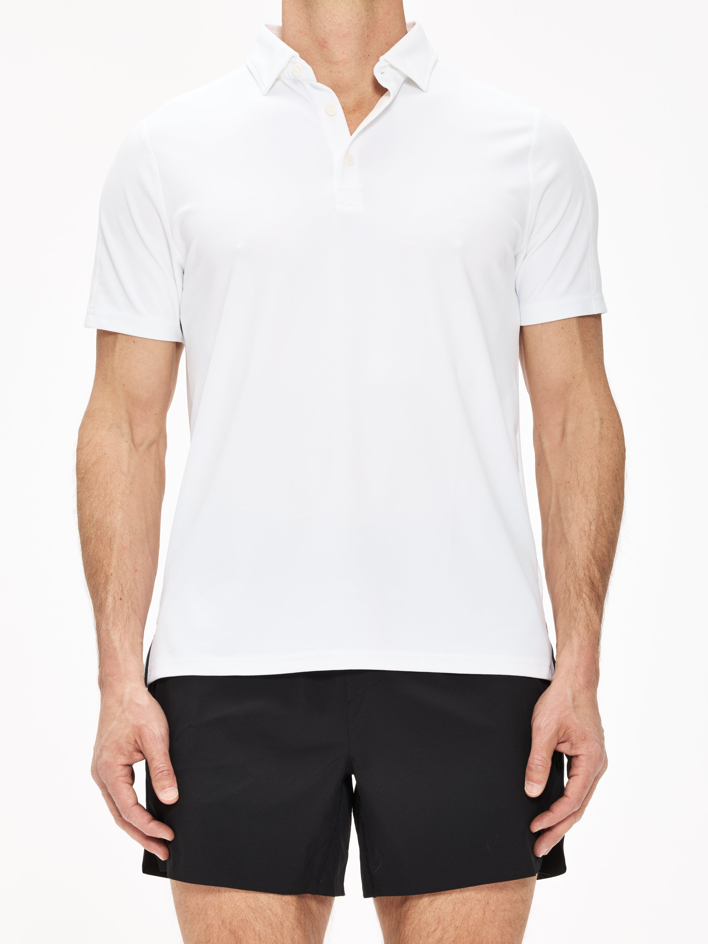 Rhone Regatta Pique Polo Shirt for Men - Breathable, Moisture-Wicking Golf & Casual Wear - Perfect for Work, Travel & Outdoor Activities