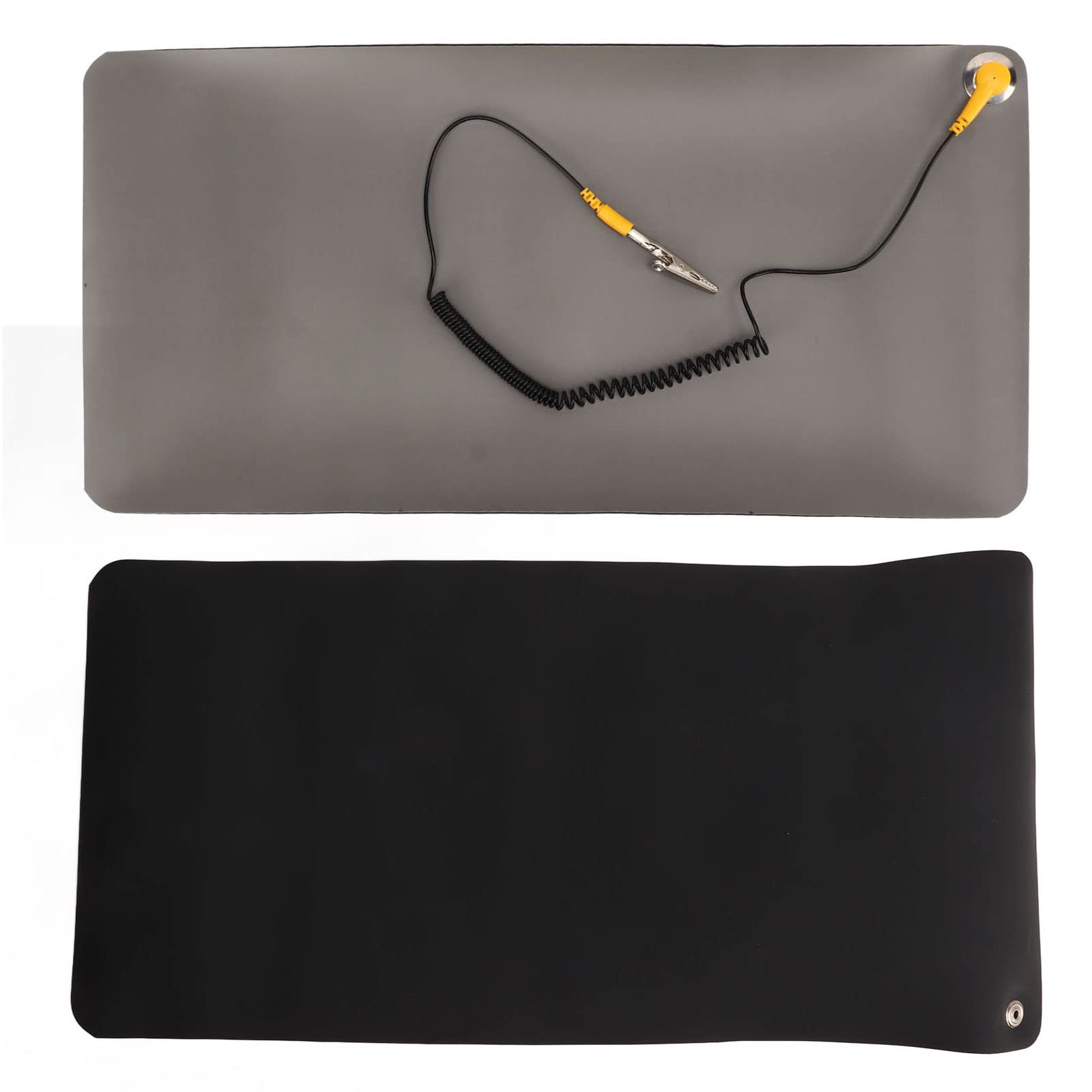 Anti Static ESD Mat - 3 Layer Heat Resistant Rubber Soldering Workbench Mat with Wristband | Non-Slip Portable Surface for Electronics Repair, Computer, Laptop & Watch Maintenance | Ideal for Home Workshops, Tech Labs & DIY Projects