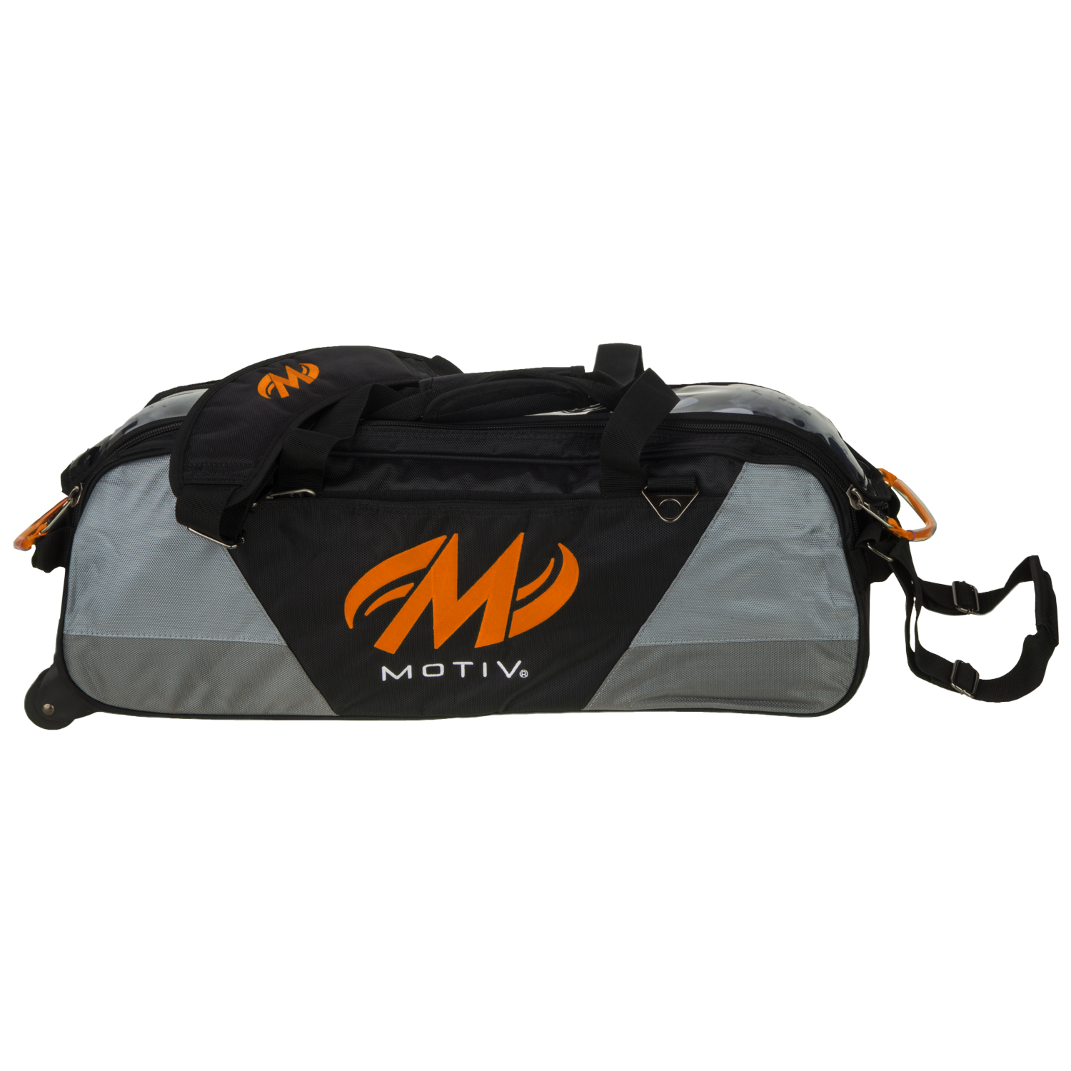 Motiv Ballistix 3 Ball Bowling Tote Bag - Durable Bowling Ball Carrier with Triple Ball Capacity for League Play & Practice - Perfect for Bowling Enthusiasts & Tournament Players