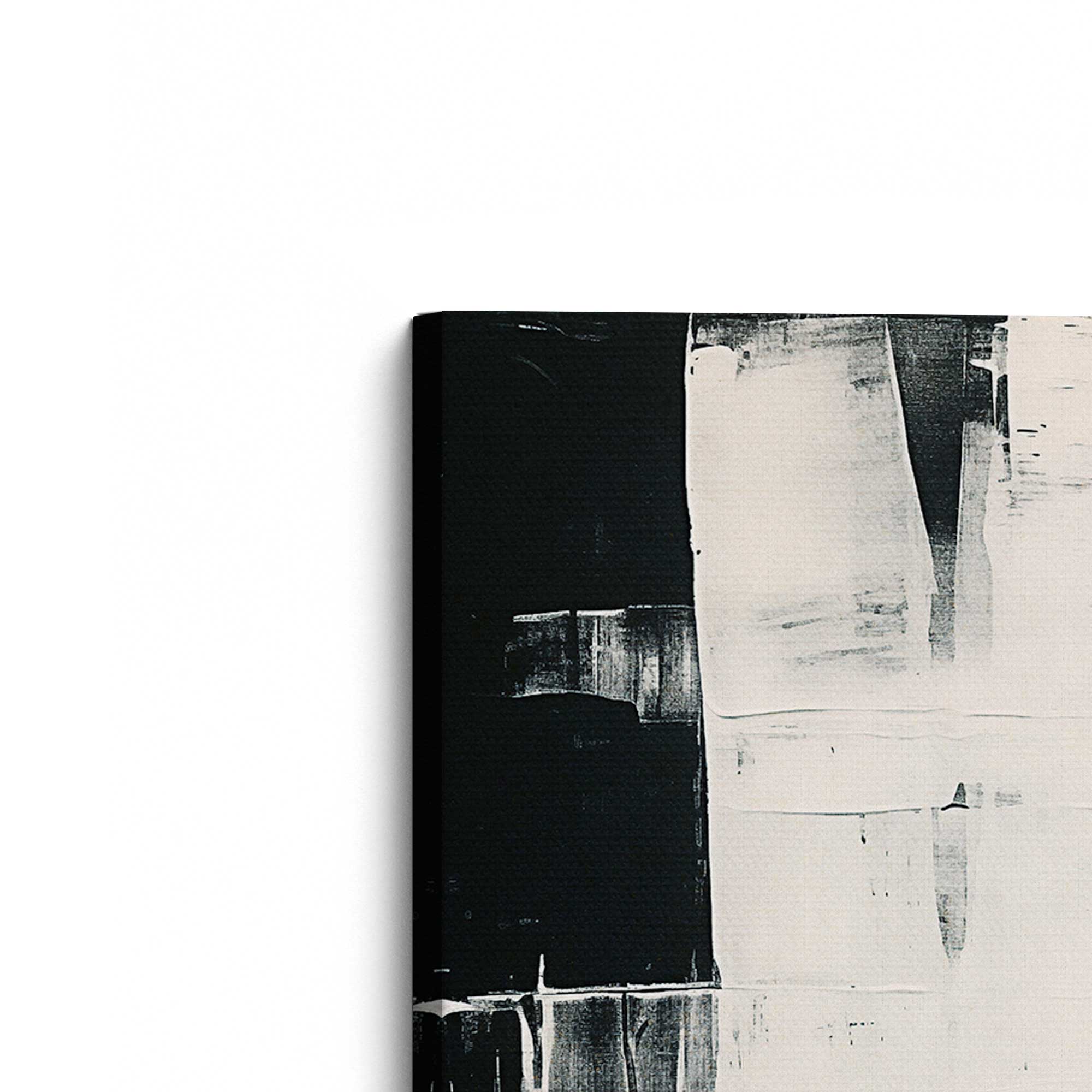 Eclipsed Onyx Tangle Wall Art - Set of 2 Canvas Prints for Modern Home & Office Decor | Perfect for Living Room, Bedroom or Workspace