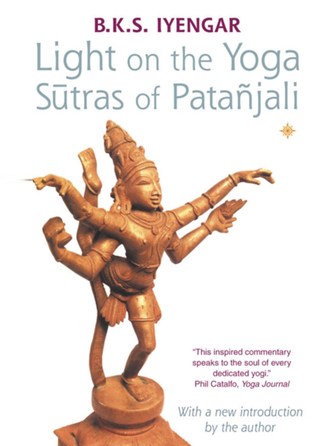 B.K.S. Iyengar Light on the Yoga Sutras of Patanjali Book - Paperback Yoga Guide for Meditation & Philosophy | Perfect for Yoga Practitioners & Spiritual Seekers